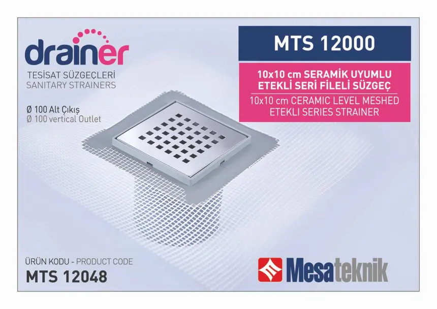 MTS 12000 Etekli Serisi Fileli 10 cm