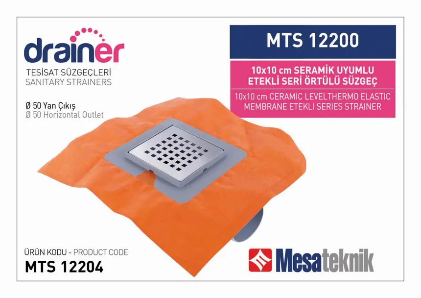 MTS 12200 Etekli Serisi Örtülü 10 cm