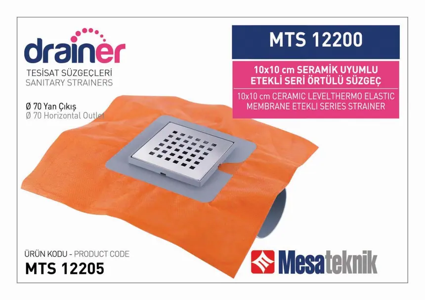 MTS 12200 Etekli Serisi Örtülü 10 cm