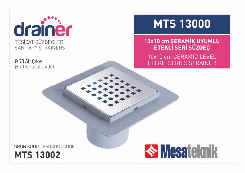 MTS 13000 Etekli Serisi Klasik 10 cm