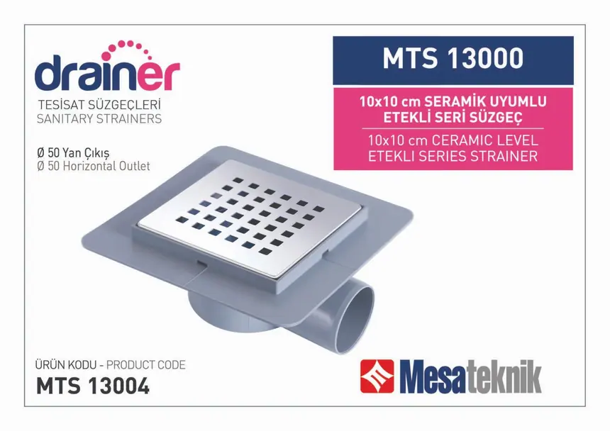 MTS 13000 Etekli Serisi Klasik 10 cm