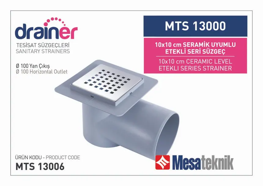 MTS 13000 Etekli Serisi Klasik 10 cm