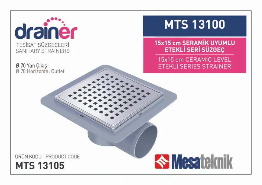MTS 13100 Etekli Serisi Klasik 15 cm