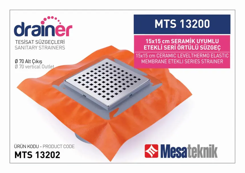 MTS 13200 Etekli Serisi Örtülü 15 cm