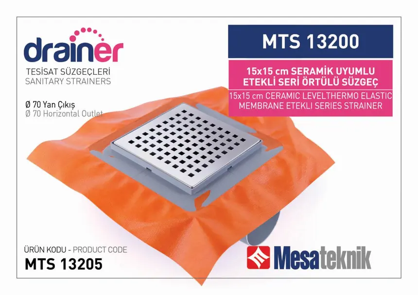 MTS 13200 Etekli Serisi Örtülü 15 cm