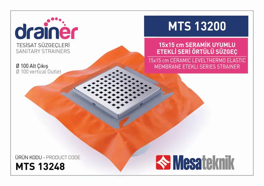 MTS 13200 Etekli Serisi Örtülü 15 cm