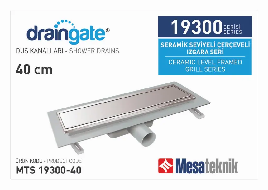 MTS 19300 Seramik Seviyeli Çerçeveli Izgara Seri