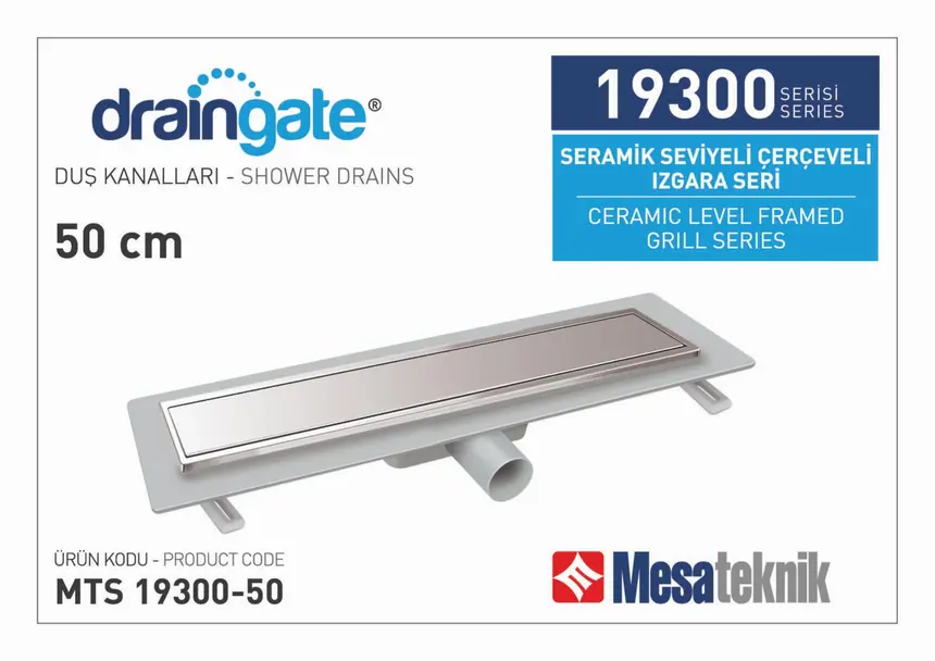 MTS 19300 Seramik Seviyeli Çerçeveli Izgara Seri
