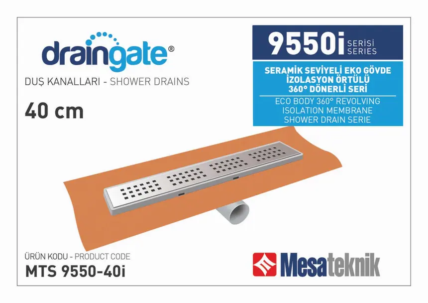 MTS 9550İ Seramik Seviyeli 360º Dönerli İzolasyon Örtülü Seri