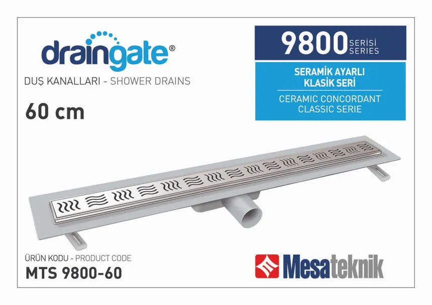 MTS 9800 Seramik Ayarlı Paslanmaz Yükseltme Parçalı Seri